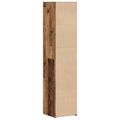 vidaXL Highboard Staré drevo 40 x 42,5 x 185 cm