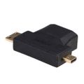 Akyga adaptér AK-AD-23 HDMI (f) / mini HDMI (m) / micro HDMI (m)