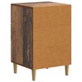 vidaXL Nočný stolík Staré drevo 43 x 41 x 66,5 cm Kompozitné drevo