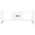 vidaXL Konferenčný stolík biely 102x50x40 cm kompozitné drevo