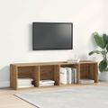 VidaXL TV skrinka Artisan Dub 120x34x37 cm Konštrukčné drevo