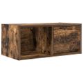 vidaXL TV stolíky 2 ks dymový dub 60x31x25,5 cm spracované drevo