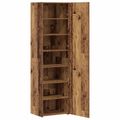 vidaXL Highboard Staré drevo 50 x 42,5 x 185 cm
