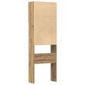 vidaXL Skrinka na práčku Artisan Dub 64x24x190 cm Konštruktérske drevo