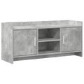 vidaXL TV skrinka 102 x 33 x 47 cm Betónovo sivá Kompozitné drevo