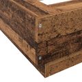 vidaXL Rám postele na podlahe Staré drevo 80 x 210 cm Kompozitné drevo