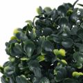 vidaXL Umelé buxusové gule s LED svetlami, 2 ks, zelená, 22 cm