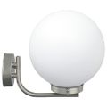 vidaXL Exteriérové nástenné svietidlo Strieborná 29 x 25 x 33 cm