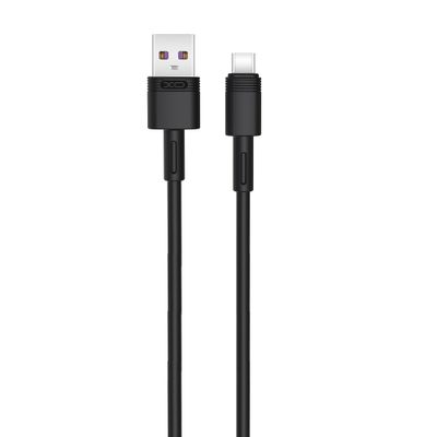 Kábel XO NB-Q166 USB - USB-C 1,0 m 5 A čierny