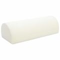 vidaXL Podložka na nohy 42 x 18 x 13 cm Pevný PU pena Čierna
