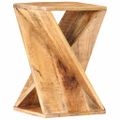 vidaXL Bočný stôl 35x35x55 cm masívne mangovníkové drevo