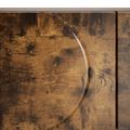 vidaXL Konferenčný stolík Dymový dub 102 x 50,5 x 35 cm