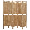 vidaXL Paraván s 5 panelmi bambus 200x180 cm