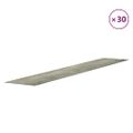 vidaXL Nástenné panely vzhľad dreva sivé PVC 4,12 m²