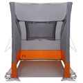 vidaXL Stan na zadné dvere auta 194 x 180 x 210 cm Šedá a oranžová