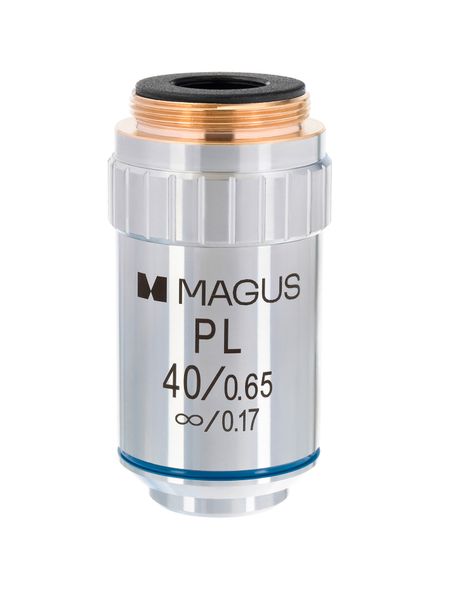 Rovinný objektív s korekciou na nekonečno MAGUS MP40 40x/0,65 ∞/0,17