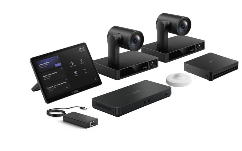Yealink MVC S90-C5U-004, Microsoft Teams Rooms (2x UVC86, MTouch Plus, AVHub, BYOD-Extender