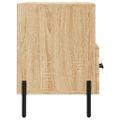 vidaXL TV skrinka dub sonoma 80x36x50 cm spracované drevo