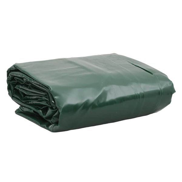 vidaXL Celta zelená 5x6 m 650 g/m²