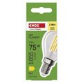 LED žiarovka Filament Mini Globe / E14 / 7 W (75 W) / 1055 lm / teplá biela