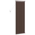 vidaXL Žalúzia Tmavohnedá s Vzorom 150 x 40 cm 25 mm PVC