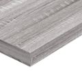 vidaXL Nástenné police 4 ks sivé sonoma 100x10x1,5 cm kompozitné drevo