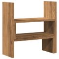 vidaXL Stolový organizér nastav.dub artisan 40x17x41 cm kompozit.drevo