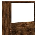 vidaXL Knižnica dymový dub 100x33x155,5 cm kompozitné drevo