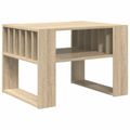vidaXL Konferenčný stolík Sonoma dub 66 x 49,5 x 45 cm