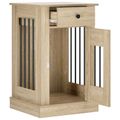 vidaXL Nábytok pre psa Dub sonoma 50 x 47,5 x 80 cm Kompozitné drevo