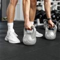 Kettlebell bitumenový  8 kg sivý REBEL ACTIVE RBA-2322G-08