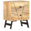 vidaXL Nočný stolík 40x30x50 cm masívne mangovníkové drevo