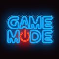 Forever Light Neon PLEXI LED GAME MODE modrá červená FPNE38
