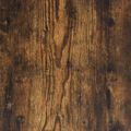 vidaXL Rám postele Dymová dub 200 x 200 cm Kompozitné drevo