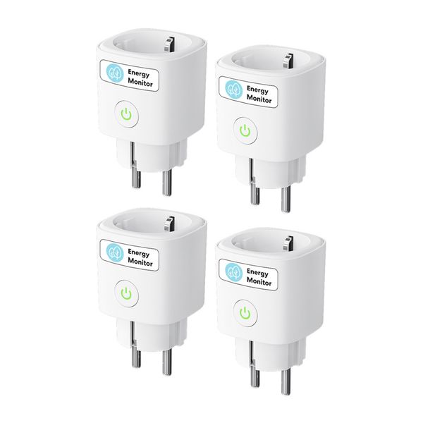Inteligentná zásuvka MEROSS MSS315CFH-EU s monitorovaním spotreby energie (Matter) (sada 4 ks)