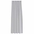 vidaXL Voile záclona 2 ks Tmavo šedá 245 x 140 cm Polyester