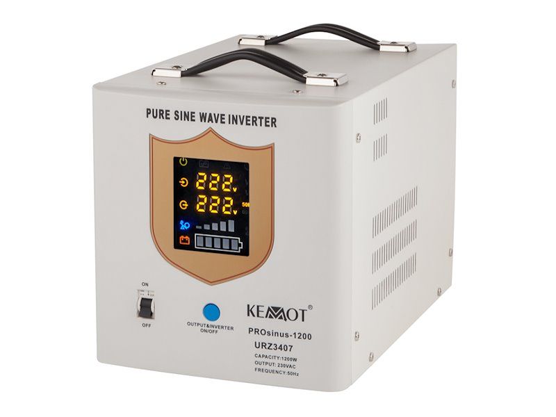 Zdroj rezervný KEMOT PROsinus URZ3407 1200W 12V