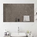 vidaXL Zrkadlo do kúpeľne s LED Priehľadná 100 x 60 cm tvrdené sklo