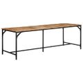vidaXL Jedálenský stôl 220x90x75 cm surový mangovníkový masív