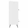 vidaXL Servírovacia skriňa Biela 66 x 34,5 x 95 cm Kompozitné drevo