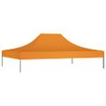 vidaXL Strecha na párty stan 4,5x3 m, oranžová 270 g/m²