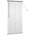 vidaXL Rímske žalúzie Čierna 175 x 90 cm Hliník
