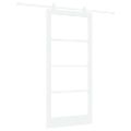 vidaXL Posuvné dvere ORKDAL 93 x 202 cm Biela
