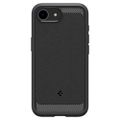 Puzdro Spigen Rugged Armor Mag MagSafe pre iPhone 16E matná čierna