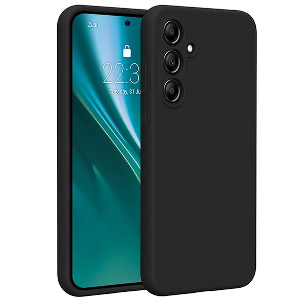 Etteri Silicone case pre Samsung Galaxy A55 5G čierna