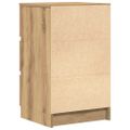 vidaXL Nočné skrinky s 3 zásuvkami 2 ks dub artisan 39x35x65 cm