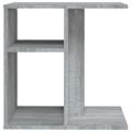 vidaXL Príručný stolík sivý dub sonoma 50x30x50 cm spracované drevo