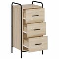vidaXL Servírovacia skriňa Dub sonoma 97 x 33 x 81 cm Kompozitné drevo