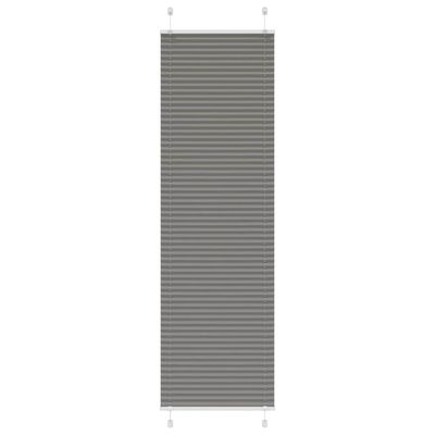 vidaXL plisovaná roleta antracitová 60x200 cm Šírka látky 59,4 cm
