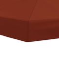 vidaXL Kryt na altánkovú strechu 6 x 3 m Tehlová Polyester 190 gsm
